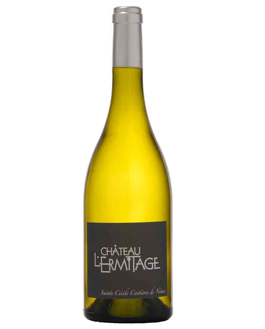 Sainte Cécile blanc Château l'Hermitage AOP Costieres de Nimes 2019
