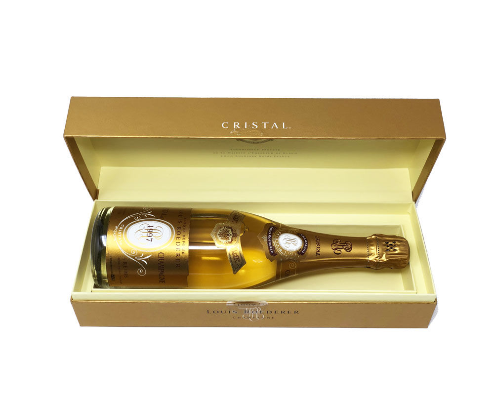 Coffret champagne Cristal Roederer 1997