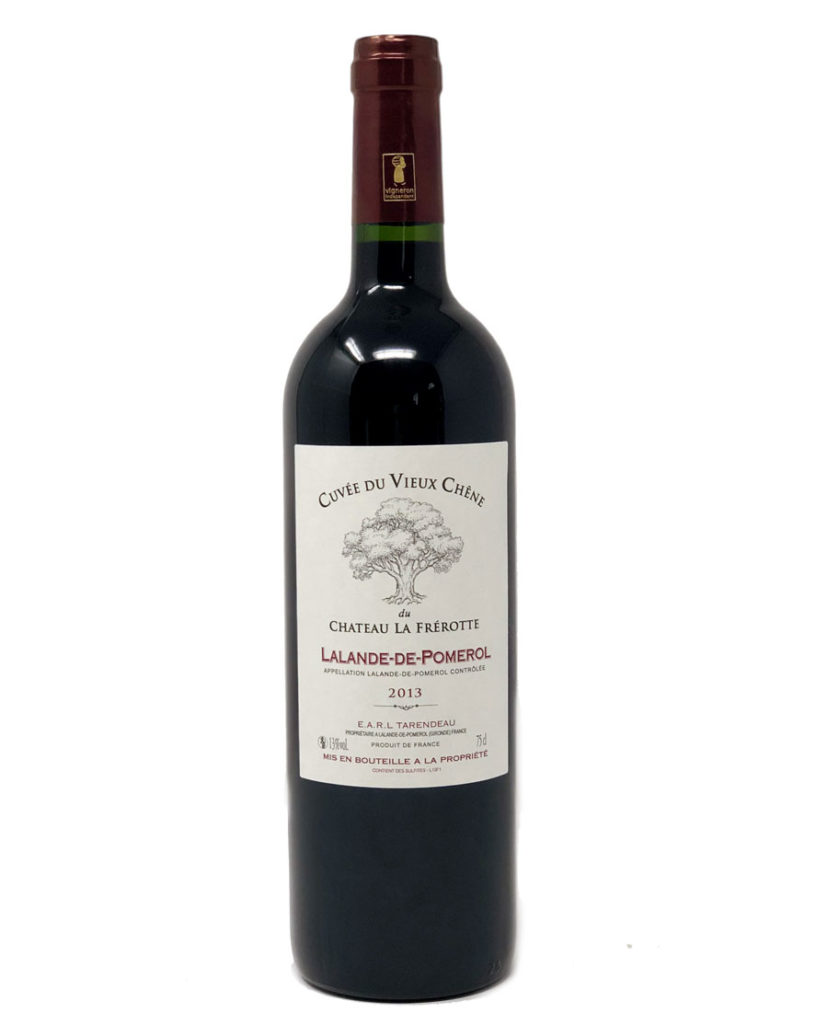 Vin rouge Lalande de Pomerol AOC Chateau la Frerotte 2013 Vindilo Vin rouge Lalande de Pomerol AOC Chateau la Frerotte 2013 Vindilo