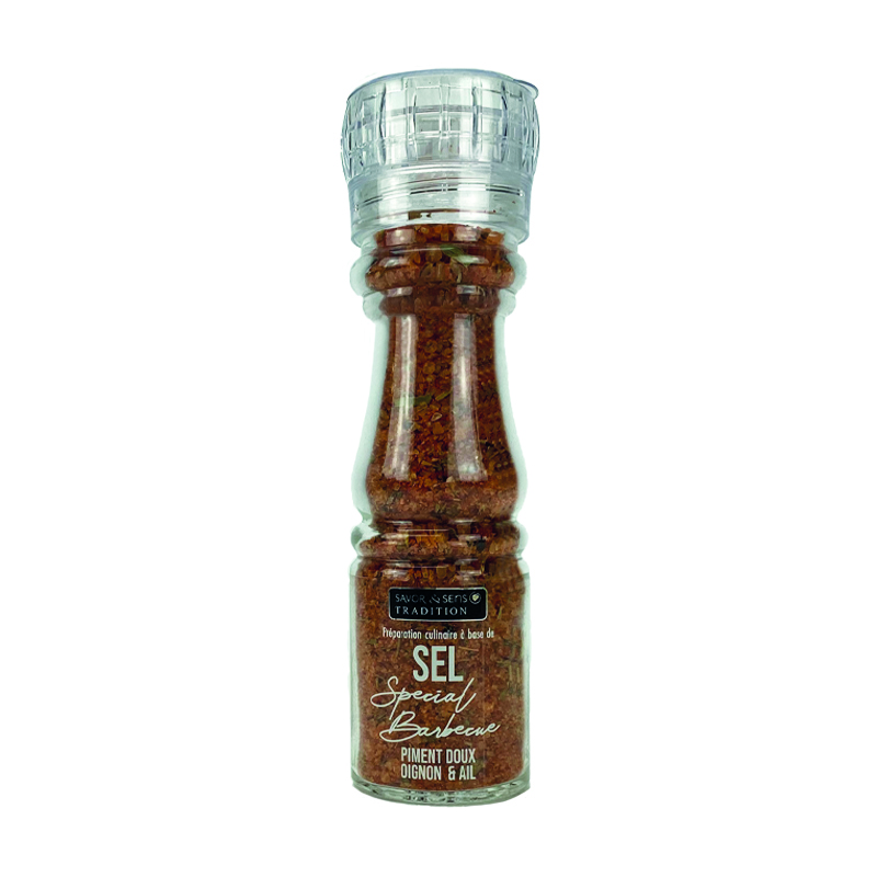 preparation culinaire a base de sel pour barbecue